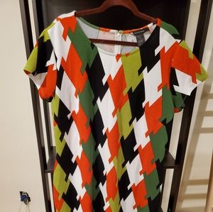 *NWOT* Ashley Stewart Dress | Geo Print | SZ 22/24